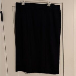 NWT LOFT Elegant Black Lace Stretchy Pencil Skirt